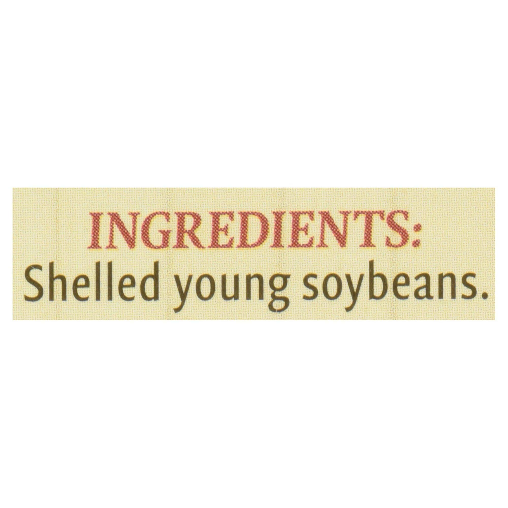 Natures Classic Young Edamame Shelled Soybean, 454g microwavable