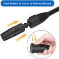 thumbnail image 1 of High Pressure Spray Lance for K2 K3 K4 K5 K6 K7, Adjustable Spray Nozzle Pressure Washer Accessory, 1 of 5
