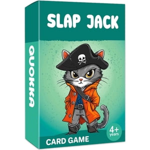 Quokka Jeu de cartes pour les enfants 4-8 ans - Éducation & Mobiliser des cartes de jeu pour les enfants - Jeu de famille Slap Jack