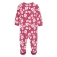 thumbnail image 2 of George Baby Girls' Micro Fleece Sleeper, 2 of 2