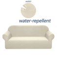 thumbnail image 1 of Stretch Sofa Slipcover Sofa Cover Furniture Protector Couch Soft with Elastic Bottom With Jacquard Fabric Small Checks Couch Covers, 1 of 7