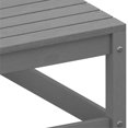 thumbnail image 5 of vidaXL 3 Piece Garden Lounge Set Grey Solid Pinewood, 5 of 5