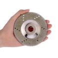 thumbnail image 3 of Amdohai Disque de Scie à Meuler et Polir de 100 mm, 4 Po, Enduit de Diamants, Foret de Meulage/meulage, Diamètre Intérieur 16 mm, Gravillon à Roue Rotative pour Meuleuse d'Angle, 3 of 8