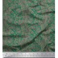 thumbnail image 1 of Soimoi Poly Georgette Fabric Artistic Paisley Fabric Prints by Yard 52 Inch Wide, 1 of 3