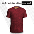 thumbnail image 3 of SPXTREME [5 Pack] Men’s Dry-Fit Activewear Crewneck T Shirts Running Gym Workout Quick Dry Tee Top, 3 of 11