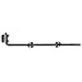 thumbnail image 3 of National Hardware 5002279 Cane Steel Bolt, Black, 3 of 3