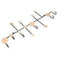thumbnail image 4 of Coat Hook Rack, Wall-Mounted Coat Hanger Hat Hooks Coat Hooks  For Living Room For Entryway For Bedroom For Bathroom, 4 of 8