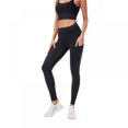 thumbnail image 1 of Pantalon de Yoga Chaud Taille Haute Doublé en Molleton pour Femmes avec Poches, 1 of 7
