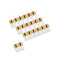 thumbnail image 1 of 20 Pieces Empty Glass Dropper Bottles Containers Bottles Essential for Perfume Oils Liquids Gold 1ml, 1 of 8