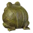 thumbnail image 2 of Evergreen Garden Medium Portly Frog Polystone Outdoor Statue and Key Holder, 2 of 6