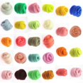 thumbnail image 2 of Needle Felting Wool Carded Wool Colour Pack 20G Brown Grey Red Pink Blue Neutral, 2 of 5