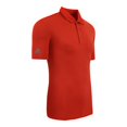 thumbnail image 2 of Adidas Polo de Performance pour Hommes, 3TG, Rouge Collégial, 2 of 4