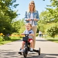 thumbnail image 3 of Tricycle 6-en-1 pour Tout-Petits INFANS, Convertit Draisienne en Tricycle avec Poignée de Poussée et Siège Ajustables, Conversion à Pédales, Roues Arrière Rétractables pour 18 à 60 Mois, 3 of 10