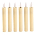 thumbnail image 4 of 6x LED Pillar Candles Tabletop Decoration Decorative Candles for Holiday Wedding, 4 of 9