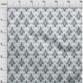 thumbnail image 2 of oneOone Georgette Viscose Fabric Diamond & Swirl Ikat Print Fabric BTY 42 Inch Wide, 2 of 4