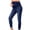 Blue, variant on Hinvhai Women's Maternity Jeans Clearance Over Belly Skinny Stretchy Denim Pants Comfy Slim Pregnancy Pants Black 10(XL)