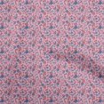 thumbnail image 1 of oneOone Viscose Chiffon Pink Fabric Asian Suzani Craft Projects Decor Fabric Printed By The Yard 42 Inch Wide, 1 of 5