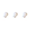 thumbnail image 2 of Transemion Classic Baseball Cap With Ring Decoration For Elegant Touch Ring Baseball Cotton Hat Match Style Quick-drying Beach Chain White 3Set, 2 of 6