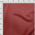thumbnail image 3 of oneOone Viscose Chiffon Red Fabric Mocktail Sewing Material Print Fabric By The Yard 42 Inch Wide, 3 of 5