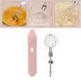 thumbnail image 3 of Electric Hand Mixer Three Speeds Battery Powered Milk Frother Home Baking, 3 of 7