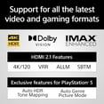 thumbnail image 4 of Sony HT-A8000 BRAVIA Theatre Bar 8 - Immersive 360 Spatial Sound Soundbar, 4 of 8