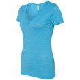 thumbnail image 3 of Bella + Canvas T-Shirt à Manches Courtes Col en V Profond pour Femmes, 3 of 6