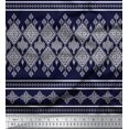 thumbnail image 3 of Soimoi Cotton Voile Fabric Geometric Panel Print Sewing Fabric Yard 42 Inch Wide, 3 of 3