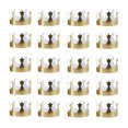 thumbnail image 1 of 20pcs Golden King Crowns Gold Paper Party Crown Hat for Birthday Celebration, 1 of 7