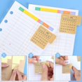 thumbnail image 4 of Cash Envelopes For Budgeting With 6 Ring Binder, Budget Envelopes System For Money Saving (black), 4 of 5