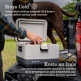 thumbnail image 4 of Glacière rigide premium Coleman Pro, 8,5 L (9 pintes), format boîte à lunch, robuste et ultralégère, couvercle et corps entièrement isolés, garde le froid pendant des jours, 4 of 8