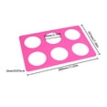 thumbnail image 3 of Round Silicone Chocolate Bakeware Set for DIY Kitchen Tools Cheese Cookie Stencil Baking Accessories, 3 of 4