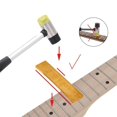 thumbnail image 2 of 9 Size Guitar Radius Brass Fingerboard Fret Press Caul Insert Guitar DIY Tools, 2 of 8