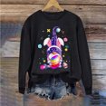 thumbnail image 1 of EGNMCR Easter T-Shirt Imprimé T-Shirts Graphiques pour Femmes T-Shirts pour Femmes Journée Easter Chandail à Capuchon Imprimé à Col Rond pour Femme Haut à Manches Longues T-Shirts pour Femmes, 1 of 3