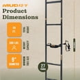 thumbnail image 3 of Muddy Quick Step XL Climbing Steps, Deer Hunting Accessories for Tree Stands, 3 of 7