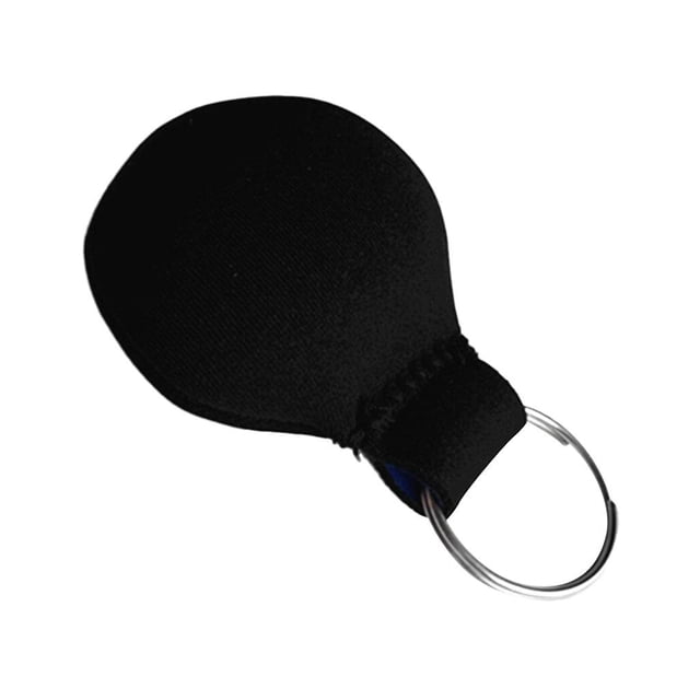 Neoprene Floating Keyring for Marine Boating Yachting Sailing Surf Black