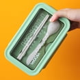 thumbnail image 4 of TIMIFIS Bento Box Children's Lunch Box Water Cup Set Sealed Leak-Proof Compartment Lunch Box Lunch Lunch Box, 4 of 5