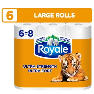 Royale Ultra Strength Paper Towel 6 Rolls, 66 Sheets Per Roll
