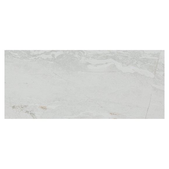 Palisade Carreaux de Dosseret/mur en Vinyle Imbriqué Imperméables pour Cuisine Ou Salle de Bain en Givre Polaire (Échantillon de 4,5 X 11 Po)