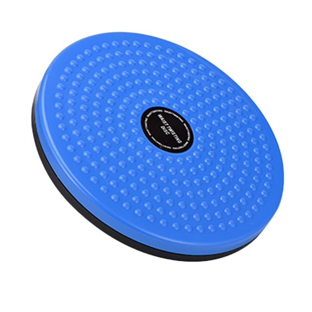 Blue Waist Twister Disc Fitness Equipment For Home Workout Abdominal Exercise Machine 24.5Cm Size Non Slip Surface For Core Training And Body Shaping