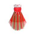 thumbnail image 4 of Girls Dress Christmas Tree New Year Holiday Party Dress 8 Years, 4 of 6