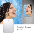 thumbnail image 2 of Amdohai Fog Free Travel Mirror Shower Mirror Fog-less Shower Mirror, 2 of 6