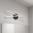 thumbnail image 4 of Artika Orly Integrated LED Modern Bathroom Vanity Light Fixture, Black, 4 of 9