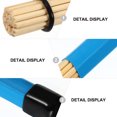 thumbnail image 4 of MIANGASTORE 1 Pair Bamboo Drumsticks Percussion Drumsticks Musical Instrument Accessories Random Color, 4 of 7