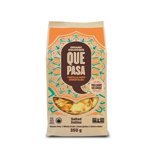 Que Pasa Organic Salted Puces de tortilla