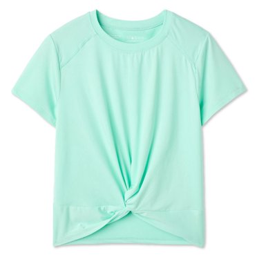 T-shirt noué sur le devant Athletic Works pour filles