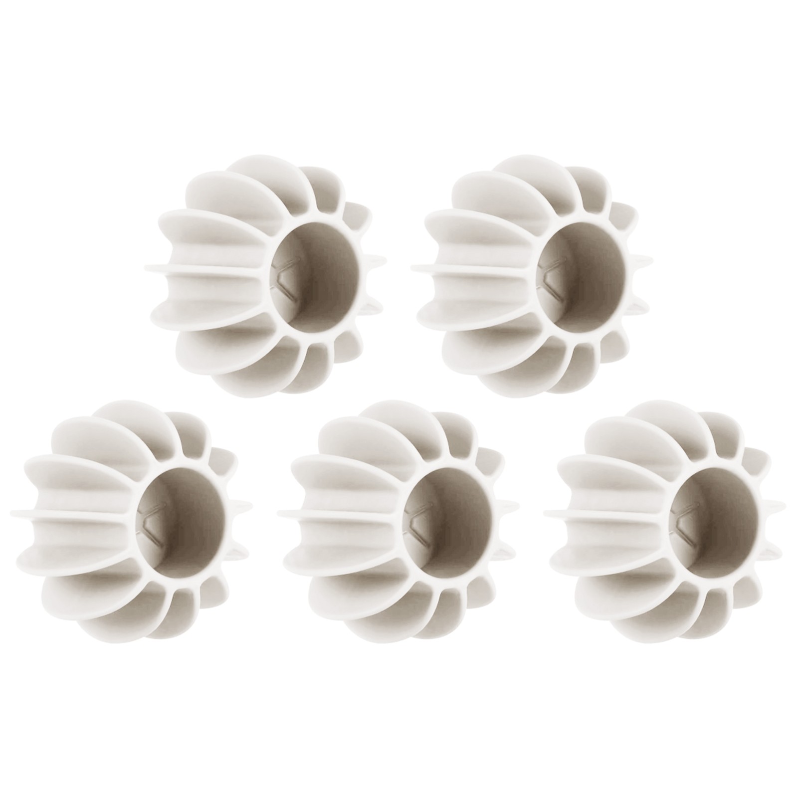 5Pcs Silicone Laundry Ball Clothes Stain Removal and Knot Prevention Cleaning