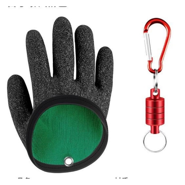 Vaidha Gants de Pêche Magnétiques Anti-Perforation