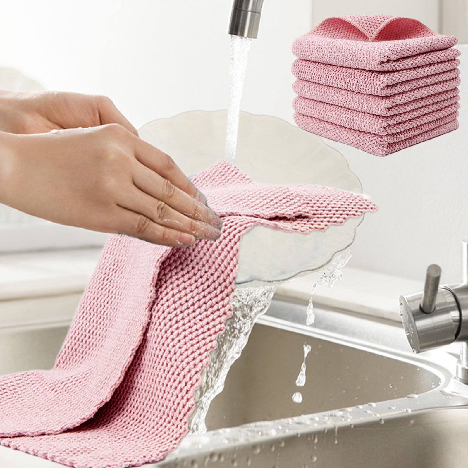 Lisbinx Multi-purpose Cleaning Wipes For KitchenMulti Colors AvailableCorn Kernel Household Cleaning ClothKitchen Dishwashing Absorbent Cleaning Wipes