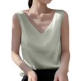 thumbnail image 1 of HNMKIU Tank Tops For Women Plus Size Fashionable V Neck Loose Pullover Tank Tops For Women With Sleeveless Tops, 1 of 4