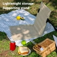 thumbnail image 3 of Chaise de Sol de Camping, Dossier Réglable Pliable pour Plage, Pêche et Pique-Nique, 3 of 7